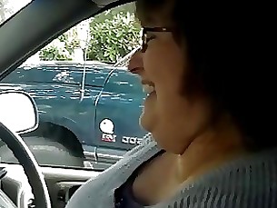 amateur car bbw handjob mature wife