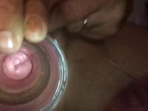 amateur babe brunette close-up cumshot fetish homemade housewife masturbation